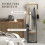 Homcom Perchero de Pie Bicolor 46 x 28.5 x 153.5 cm 4