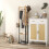 Homcom Perchero de Pie Bicolor 46 x 28.5 x 153.5 cm 5