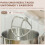 Homcom Batidora Amasadora Beige 35 x 22 x 29 cm 6