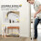 PawHut Barrera para Perro Blanco 149 x 10 x 87.5 cm 6