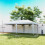 Outsunny Carpa Plegable Blanco 585 x 295 x 270 cm 3