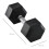 Homcom Mancuerna Negro 32.6 x 14.8 x 14.8 cm 3