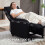Homcom Sillón Relax Reclinable Negro 67 x 87 x 98 cm 4