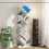 Homcom Librería Blanco 50 x 24 x 136 cm 6