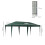 Outsunny Carpa Plegable verde 585 x 295 x 265 cm 3