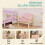 Sillón Infantil Rosa 46.5 x 44 x 45 cm 4