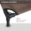 PawHut Cama Elevada para Perros Marrón 76 x 61 x 18 cm 4