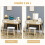 Homcom Conjunto de Tocador Marrón 100 x 45 x 118 cm 4