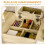 Homcom Conjunto de Tocador Marrón 100 x 45 x 118 cm 5