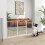 PawHut Barrera de Seguridad Blanco 147.5 x 76.2 cm 2
