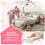 ZONEKIZ Cama Infantil Rosa 143 x 77 x 60 cm 4