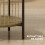 Homcom Mesa Auxiliar Marrón 43.5 x 43.5 x 51 cm 6