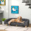 PawHut Sofá para Perro Gris 98 x 67 x 25 cm 2
