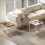 Homcom Mesas de Café Blanco 45 x 45 x 45 cm 2