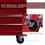 Homcom Carro de Herramienta Rojo 67,5 x 33 x 77cm 5