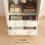 Homcom Armario para Dormitorio Blanco 80 x 50 x 180 cm 8