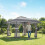 Outsunny Carpa Plegable Gris 400 x 400 x 287 cm 3