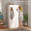 Homcom Armario para Dormitorio Blanco 80 x 50 x 180 cm 4