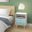 Homcom Cómoda de Madera Blanco 45 x 30 x 65cm 2