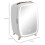 Homcom Nevera Cosmético Blanco 24.3 x 19.4 x 35.6 cm 3