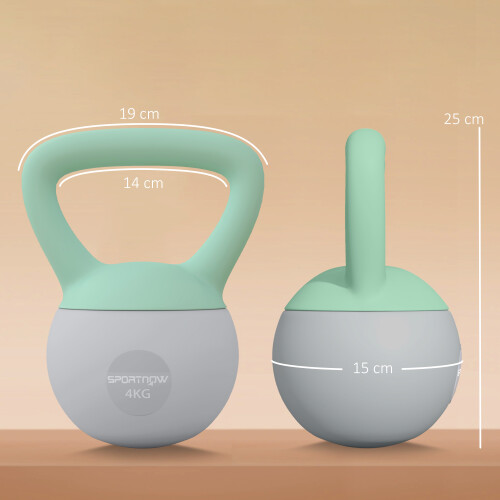 Kettlebell Bicolor 19 x 15 x 25 cm 2