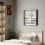 Homcom Vitrina de Pared Negro 80 x 9.5 x 83 cm 2
