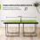 Homcom Mesa de Ping-Pong Verde 182 x 91 x 76 cm 3