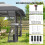 Outsunny Carpa Plegable Gris 400 x 400 x 287 cm 6