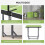 Homcom Mesa de Ping-Pong Verde 182 x 91 x 76 cm 4