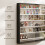 Homcom Vitrina de Pared Negro 80 x 9.5 x 83 cm 6