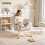 Homcom Sillón de Salón Beige 67 x 83 x 105 cm 2