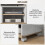 Homcom Mueble de TV Blanco 80 x 45 x 39.5 cm 6