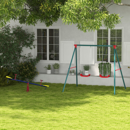 Outsunny Conjunto para Niño Multicolor 239 x 156 x 180 cm 1