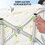 Homcom Silla de Ducha Blanco 47 x 50 x 87 cm 5