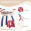 Piano Electrónico Infantil Multicolor 74 x 32.2 x 71 cm 2
