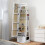 Homcom Armario Joyero Blanco 56 x 56 x 164 cm 2