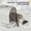 PawHut Arenero para Gato Gris 52.4 x 41.3 x 39.9 cm 3