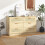 Homcom Cajonera de Dormitorio Marrón 110 x 40 x 69 cm 2