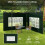 Outsunny Paredes Laterale Verde 293 x 193 cm 4
