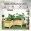 Outsunny Jardinera Marrón 120 x 120 x 50 cm 5