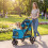 PawHut Carrito para Perro Azul 92 x 63 x 95 cm 3