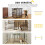 PawHut Barrera de Seguridad Negro 300 x 74.5 cm 3