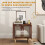 PawHut Mueble Arenero Marrón 55 x 43 x 59.6 cm 5