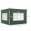 Outsunny Paredes Laterales Carpa Verde 295 x 195 cm 5