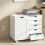 Homcom Mueble para Impresora Blanco 78 x 40 x 65.5 cm 2