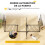 PawHut Barrera de Seguridad Negro 300 x 74.5 cm 5