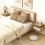 Homcom Mesitas de Noche Blanco 35 x 32 x 22.5 cm 2