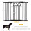 PawHut Barrera de Seguridad Negro 100 x 76 cm 3