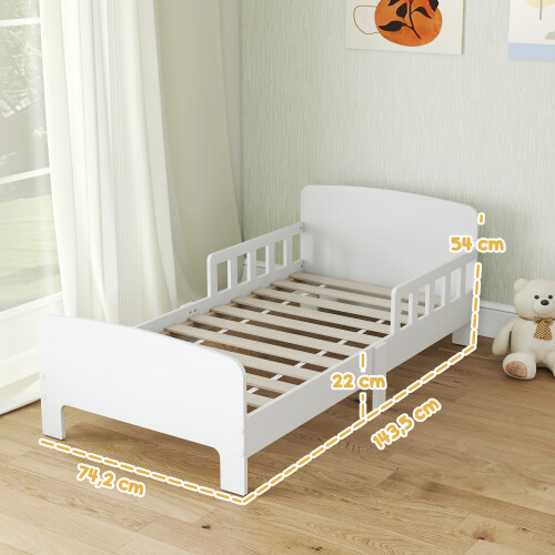 Cama Infantil Blanco 143.5 x 74.2 x 54 cm 2