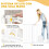 PawHut Barrera de Seguridad Blanco 131 x 2 x 76 cm 4